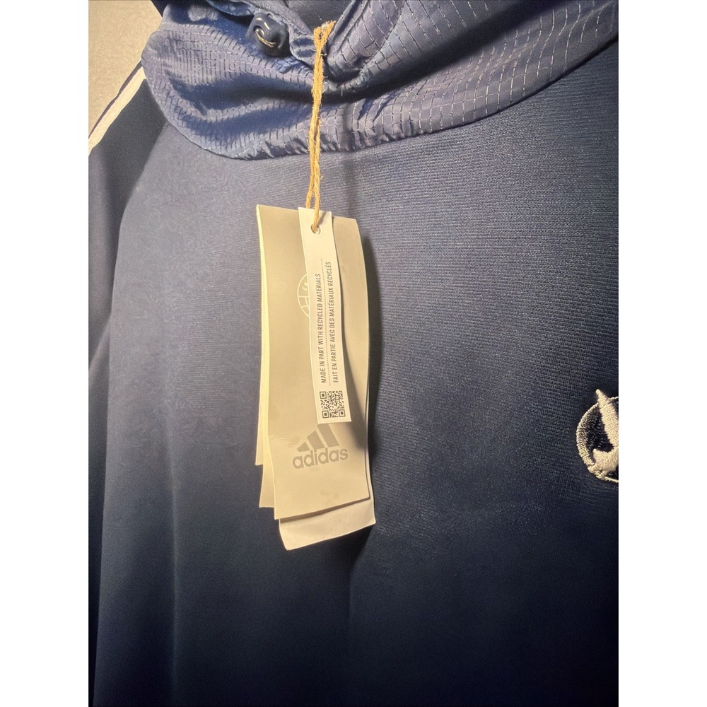 ADIDAS GOLF MEN'S 3-STRIPES COLD.RDY HOODIE NAVY US SIZE: 2XL HS4813 NWT - Picture 5 of 8